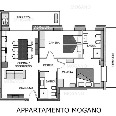 Mogano Appartamento Torri di Quartesolo